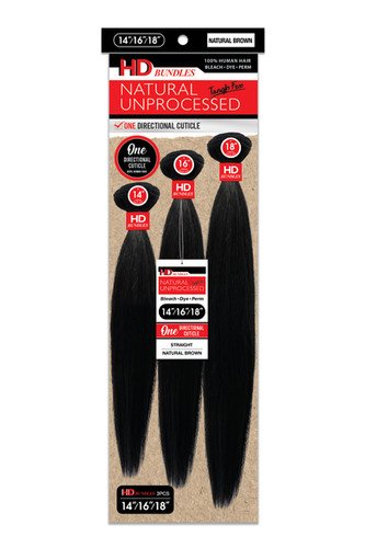 HD Bundles natural human hair pack