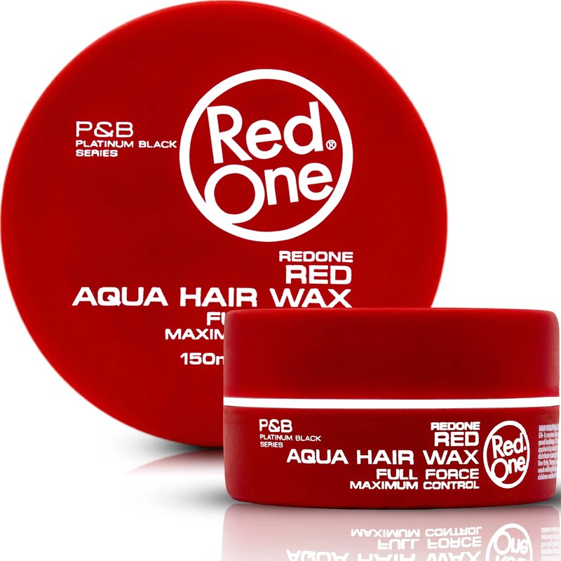 Red One Aqua Hair Wax, full force maximum control, 150 ml